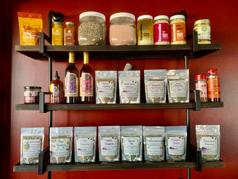 Seasonings, Dips, Dressings & Salts