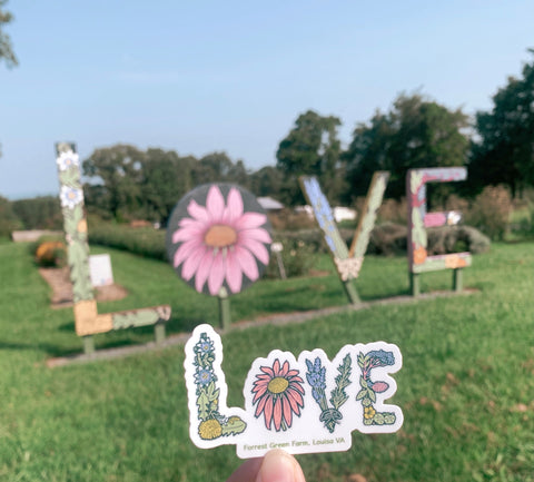 LOVE Sticker