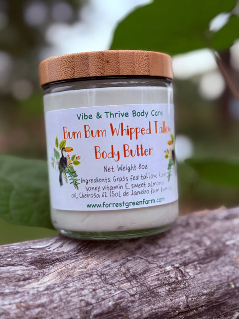 Bum Bum Whipped Tallow Body Butter Raffle Entry