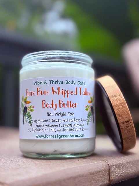 Bum Bum Whipped Tallow Body Butter Raffle Entry