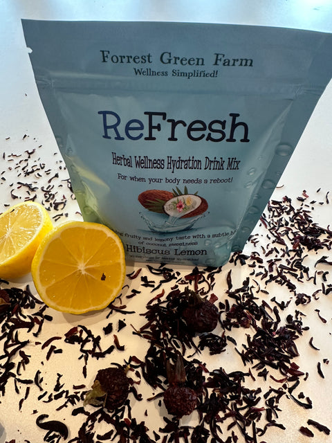 ReFresh Herbal Wellness Hydration Electrolyte Drink Mix
