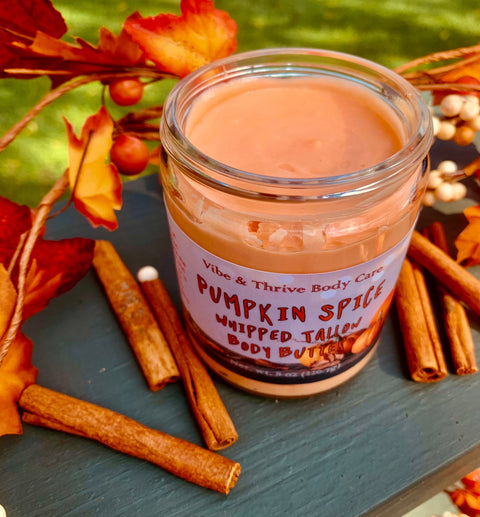 Pumpkin Spice Whipped Tallow Body Butter