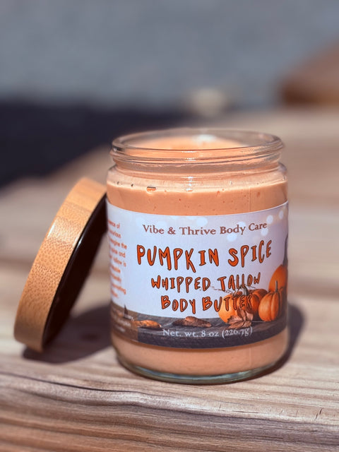 Pumpkin Spice Whipped Tallow Body Butter