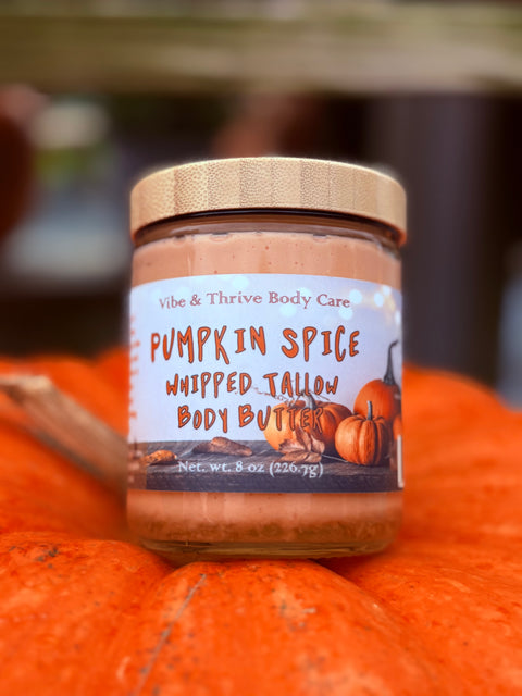 Pumpkin Spice Whipped Tallow Body Butter