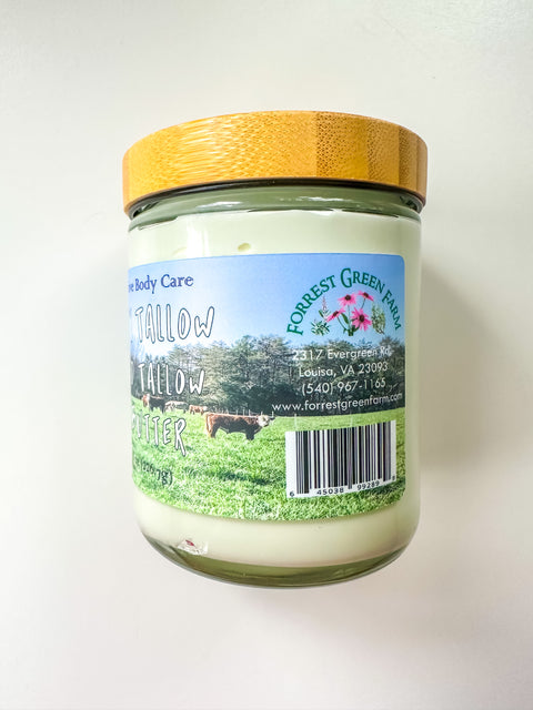 Totally Tallow Whipped Tallow Body Butter Skin Repair For Your Face & Body- Fragrance Free