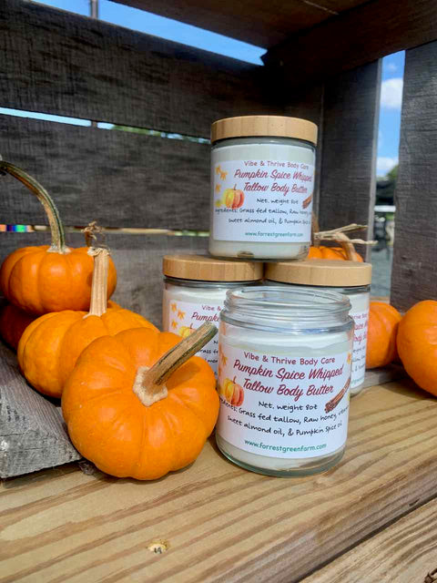 Pumpkin Spice Whipped Tallow Body Butter