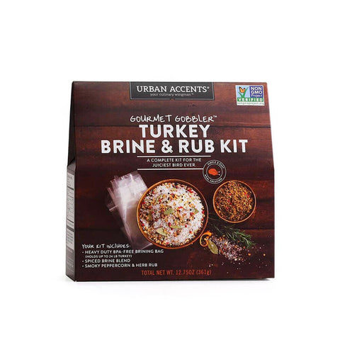 Gourmet Turkey Brine & Rub Kit