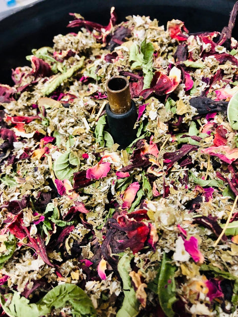 Dried Hibiscus Flower Herbal Tea (Whole Petals)