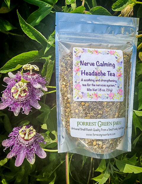 Nerve Calming Headache Tea