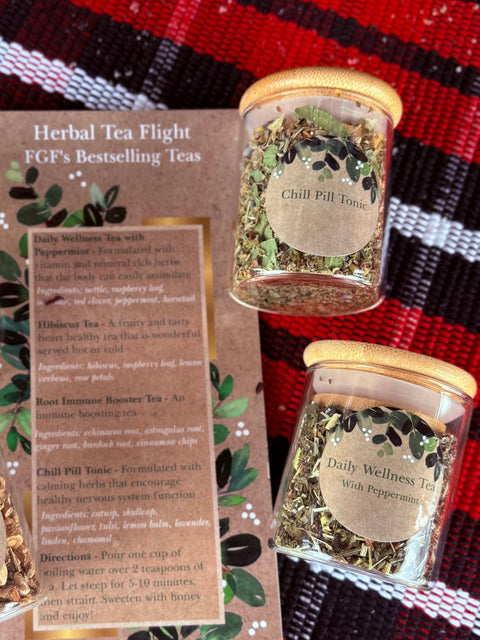 Herbal Tea Flight - FGF's Bestselling Teas