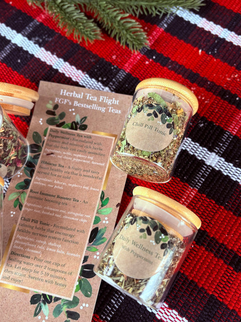 Herbal Tea Flight - FGF's Bestselling Teas