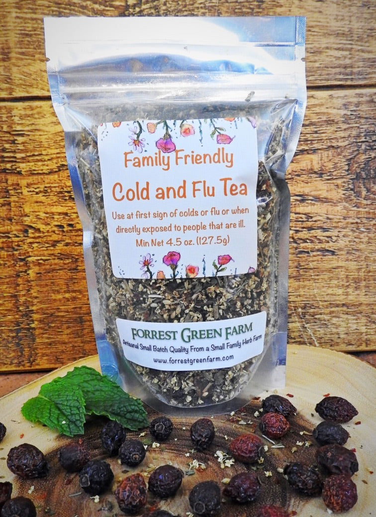 Family Friendly Cold & Flu Tea – Forrest Green Farm