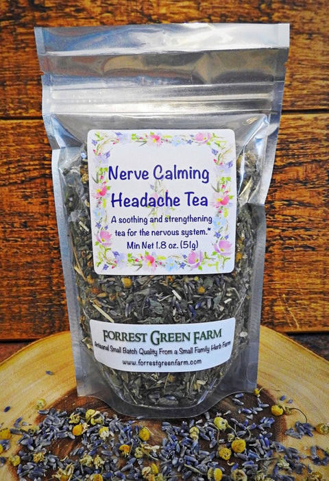 Nerve Calming Headache Tea