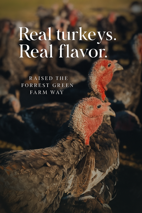 Pasture Raised Whole Turkey Pre-Order Deposit