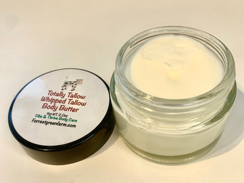 Spring Whipped Tallow Body & Face Butter Set - Grass-Fed Tallow, All-Natural Ingredients