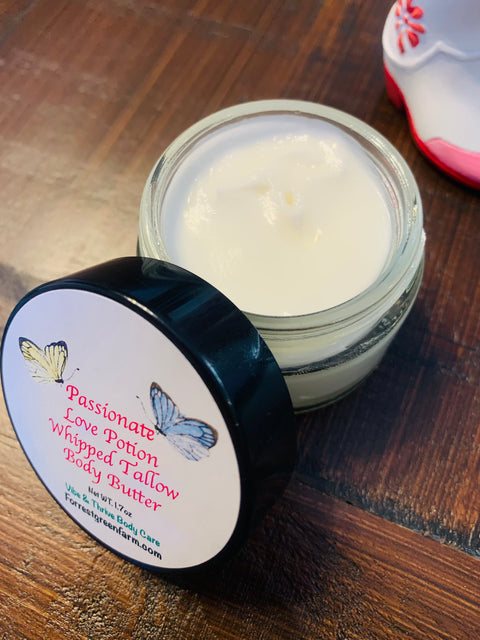 Spring Whipped Tallow Body & Face Butter Set - Grass-Fed Tallow, All-Natural Ingredients