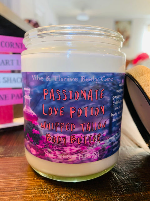 Passionate Love Potion Whipped Tallow Body Butter - Skin Repair