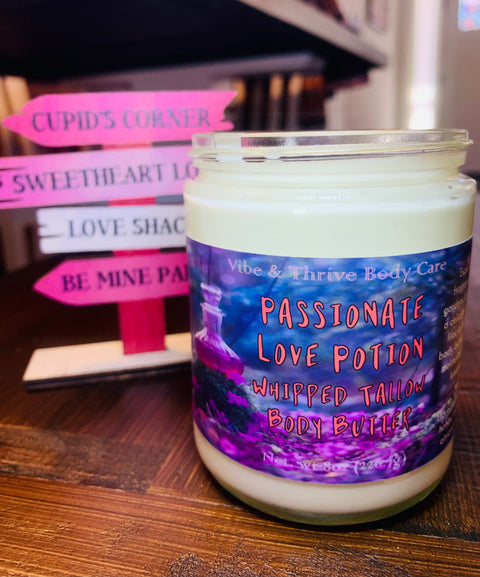 Passionate Love Potion Whipped Tallow Body Butter - Skin Repair