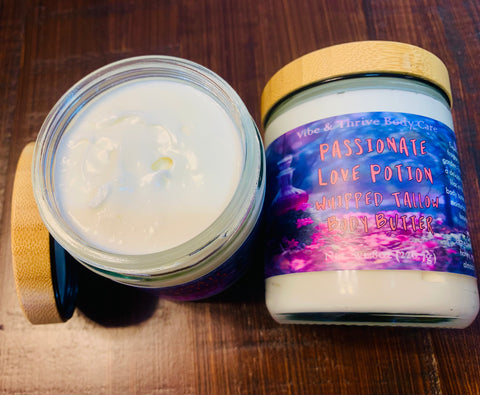 Passionate Love Potion Whipped Tallow Body Butter - Skin Repair