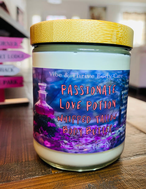 Passionate Love Potion Whipped Tallow Body Butter - Skin Repair