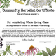 Whole Living Class: A Comprehensive Course on Herbalism & Gardening